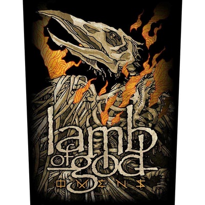 Nažehlovačka Lamb of God - Omens