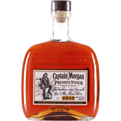 Captain Morgan Private Stock 40% 1 l (holá láhev) – Zboží Dáma