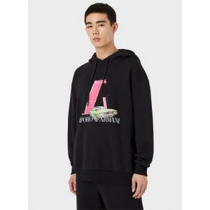 Giorgio Armani Суичър Emporio Armani Hoodie - Black