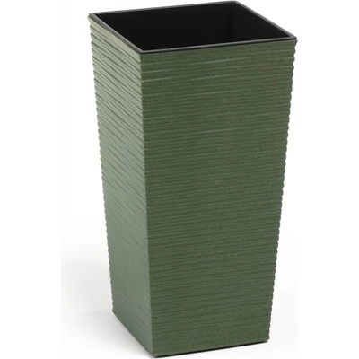 LAMELA květináč FINEZIA ECO DLUTO vroubek 190 x 190 mm zelený