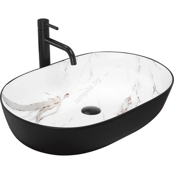 Rea Cleo 61x41 cm black aiax matt (REA-U6625)