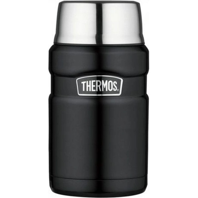 Thermos Termoska na jídlo se šálkem Style Matt Black 2021 0,71 l