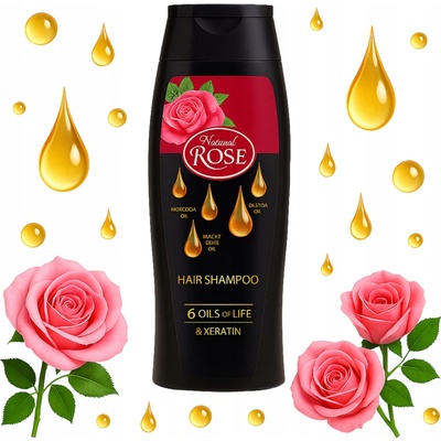 Arsy Cosmetics šampon na vlasy s obsahem 6 životodárných olejů 450 ml