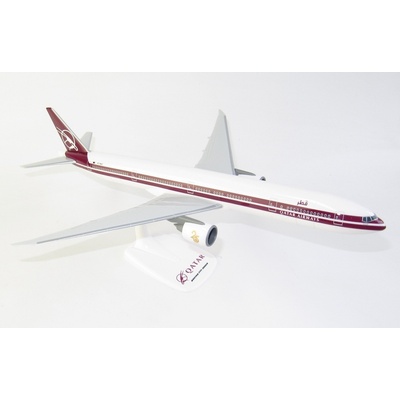 PPC Holland Boeing 777 3DZER Qatar Airways Retro Colors Named فريحه Snap Fit 1:200