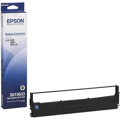 Epson Оригинална лента за матричен принтер Epson Black LQ-300/350+/580, C13S01563 (3010100475)