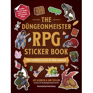 The Düngeonmeister RPG Sticker Book | Jon Taylor, Kristin Ousley (2025)