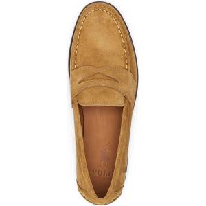 Ralph Lauren мокасини мъжки от велур (803961416002.270)