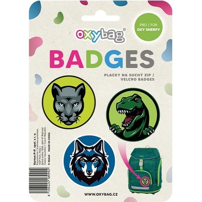 Oxybag - sada vyměnitelných placek Animal