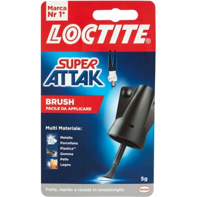 LOCTITE Super ATTAK sekundové lepidlo so štetcom 5g
