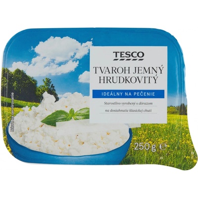 Tesco Tvaroh jemný hrudkovitý 250 g