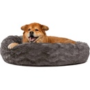 The Calming Donut Bed chlpatý pelech