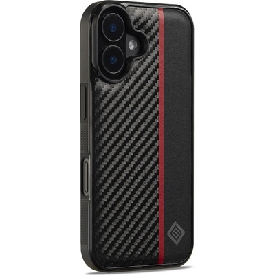 IMEEKE 86820 CARBONIC Ochranný obal pre Apple iPhone 16 čierny