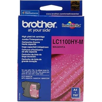 Brother ГЛАВА ЗА BROTHER MFC 6490CW/DCP 6690CW - Magenta - HIGH CAPACITY - PN LC1100HYM (LC-1100HYM) (201BRALC1100MH)