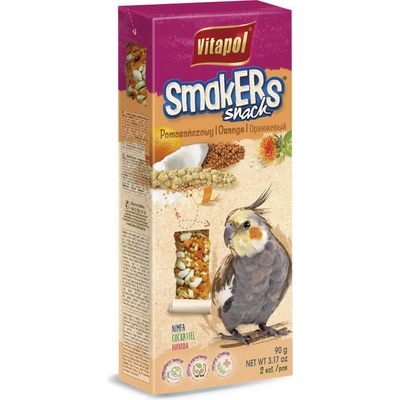 Vitapol "Smakers" за нимфи, оранжеви, 2 бр