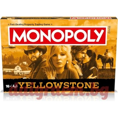 Winning Moves Настолна игра Монополи Йелоустоун (wm04120)