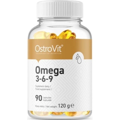 OstroVit Omega 3-6-9, 90 капсули, OstroVit