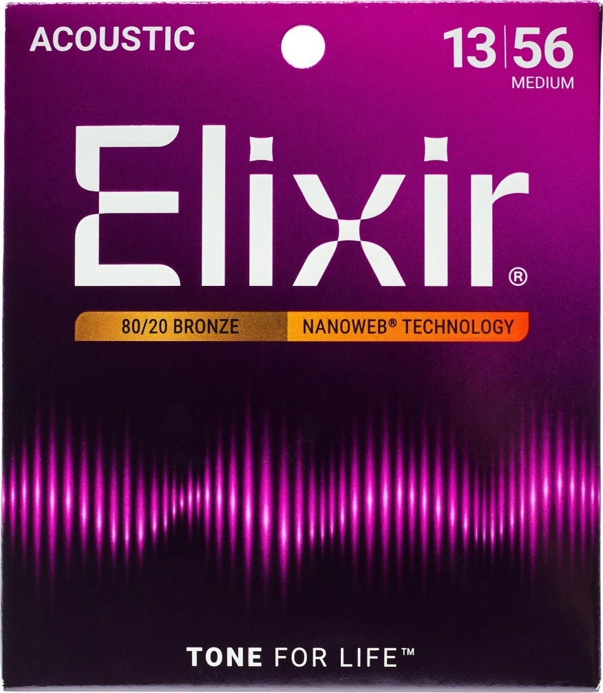 Elixir Nanoweb 80/20 Bronze Medium