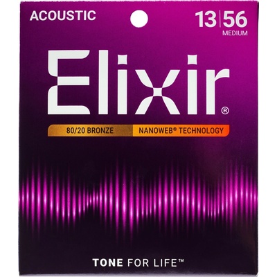 Elixir Nanoweb 80/20 Bronze Medium