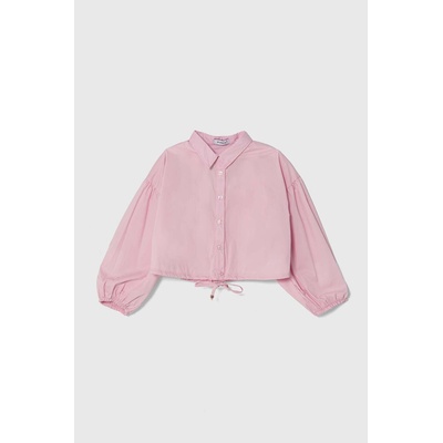 Pinko Up Детска риза Pinko Up в розово (S4PIJGSI017)