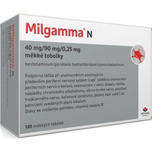 MILGAMMA N POR 40MG/90MG/0,25MG CPS MOL 100