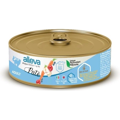 Alleva EQUILIBRIUM Paté Cat Sterilized salmon 85 g