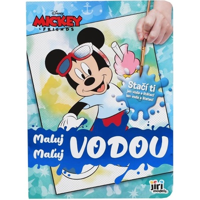 Maľuj vodou Mickey Disney