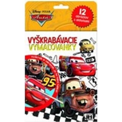 JIRI MODELS Škrabací vymalovánky Auta