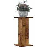 vidaXL Стойки за растения 2 бр старо дърво 30x30x60 см инженерно дърво (3307862)