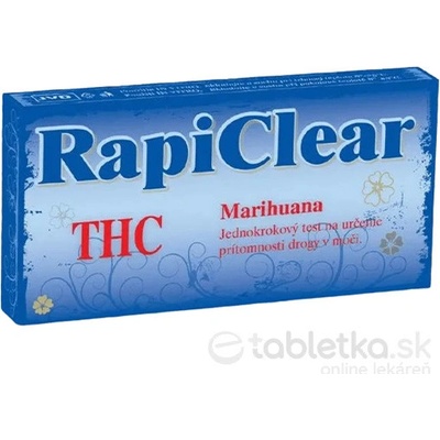 RapiClear THC Marihuana IVD test drogový