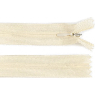 Prima-obchod Spirálový zip skrytý No 3 délka 35 cm dederon, barva 103 krémová nejsvět.