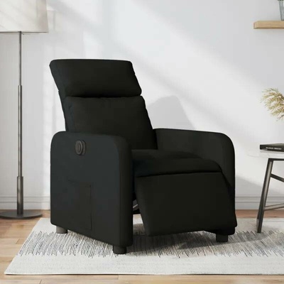 vidaXL 3206683 Elektrické polohovací černé textil