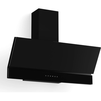 Klarstein Velaire абсорбатор, Елегантен, минималистичен, мощен, Енергийна ефективност A++, 820 м³/ч, 90 см (6110A 90cm (Black)) (6110A 90cm (Black))