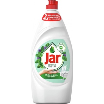 Jar prostriedok na umývanie riadu sensitive s Tea Tree výťažkom a mätou 900 ml