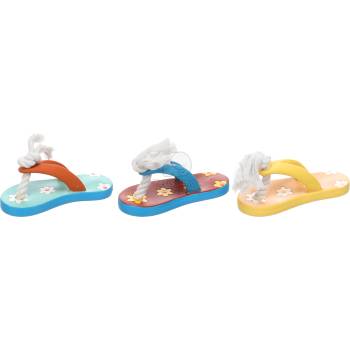 Flamingo Floppe латексова играчка за кучета - цветни джапанки 1 бр