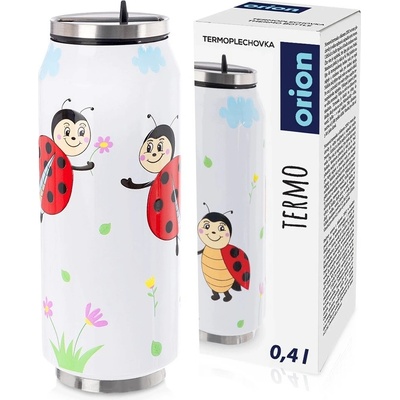Orion termoska plechovka 400 ml Beruška