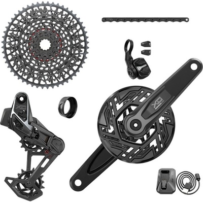 sada bez kľúk Sram X0 Eagle Transmission T Type AXS pre E MTB 10 52T 1x12