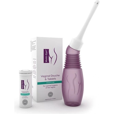 MULTI-GYN VAGINAL Douche & Tablets pomôcka na výplach pošvy + 10 tabliet, 1x1 set