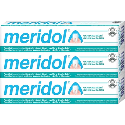 Meridol 3 x 75 ml