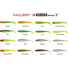 Lucky John 3D Kubira Swim Shad 5" PG13 3ks