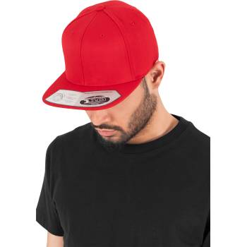 Urban Classics Шапка с козирка в червено 110 Fitted SnapbackUB-110-00199 - Червен, размер one size