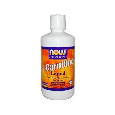 NOW Л-Карнитин течен 946 мл. - L-Carnitine Liquid Citrus 1000мг. - NOW FOODS, NF0069