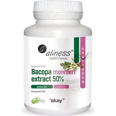 Aliness Bacopa Monnieri 500 mg 100 veg. kapsúl