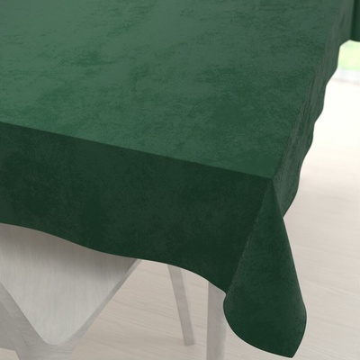 Biante Veľký zamatový obdĺžnikový obrus Velvet Premium SVP-012 Zelený 220x260 cm