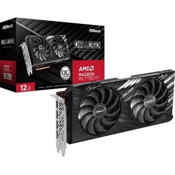 Image 1 of ASRock AMD Radeon RX 7700 XT Challenger 12GB OC (RX7700XT CL 12GO/90-GA4QZZ-00UANF)