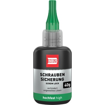 INBUS фиксатор за винтове, висока здравина - 40 g (74360)
