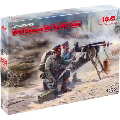 ICM MG08 German WWI and MG Team 2 figúrky 1:35