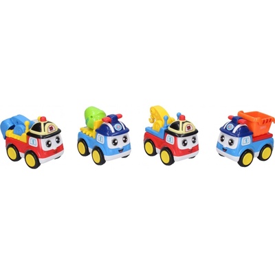 Wiky Vehicles Auto stavební s obličejem 13 cm