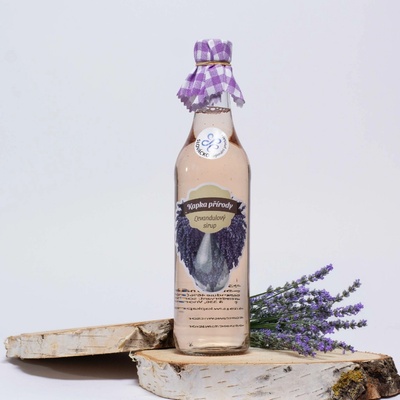 Kapka Přírody Levandulový sirup 200 ml