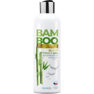 Nanolab Jemný prací gel na šátky a roušky BAMBOO Gold 300 ml