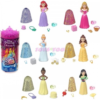 Mattel Disney Princess Color Reveal™ Malá s překvapením